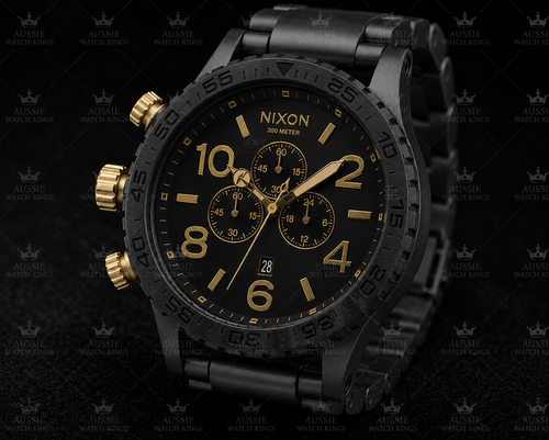 Nixon 51-30 Chrono Black Gold A083-1041