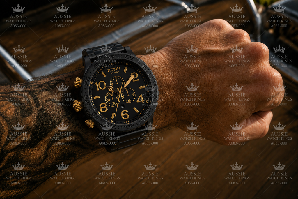 Nixon 51-30 Chrono Black Gold A083-1041