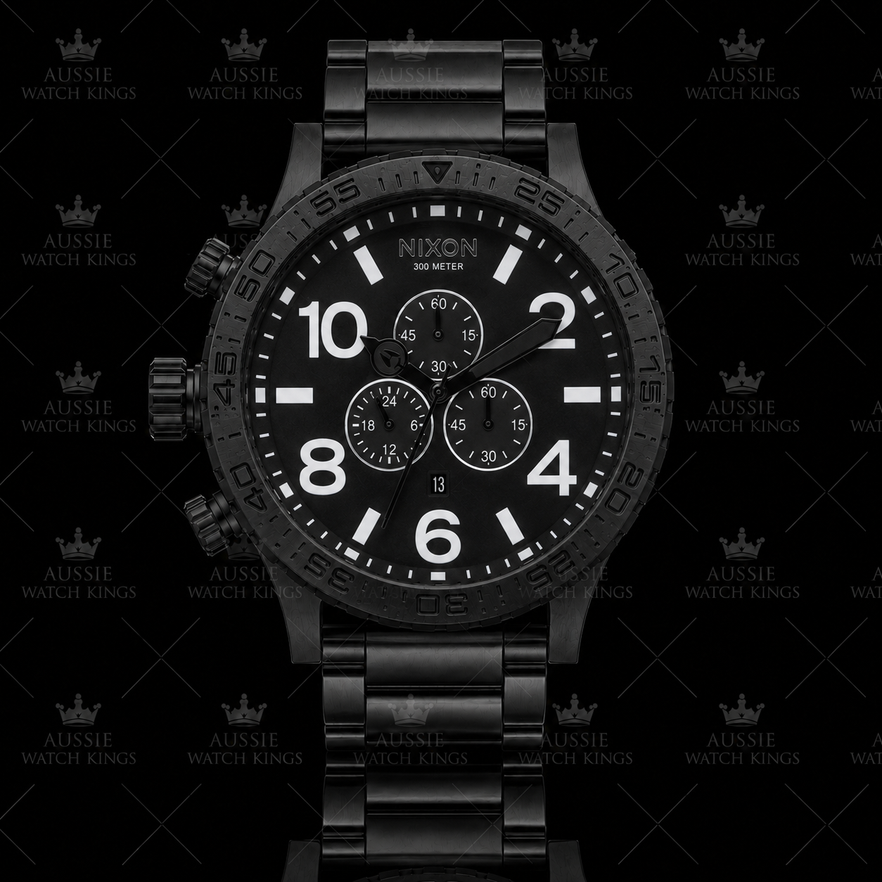 Nixon 51-30 Chrono Black White A083-001
