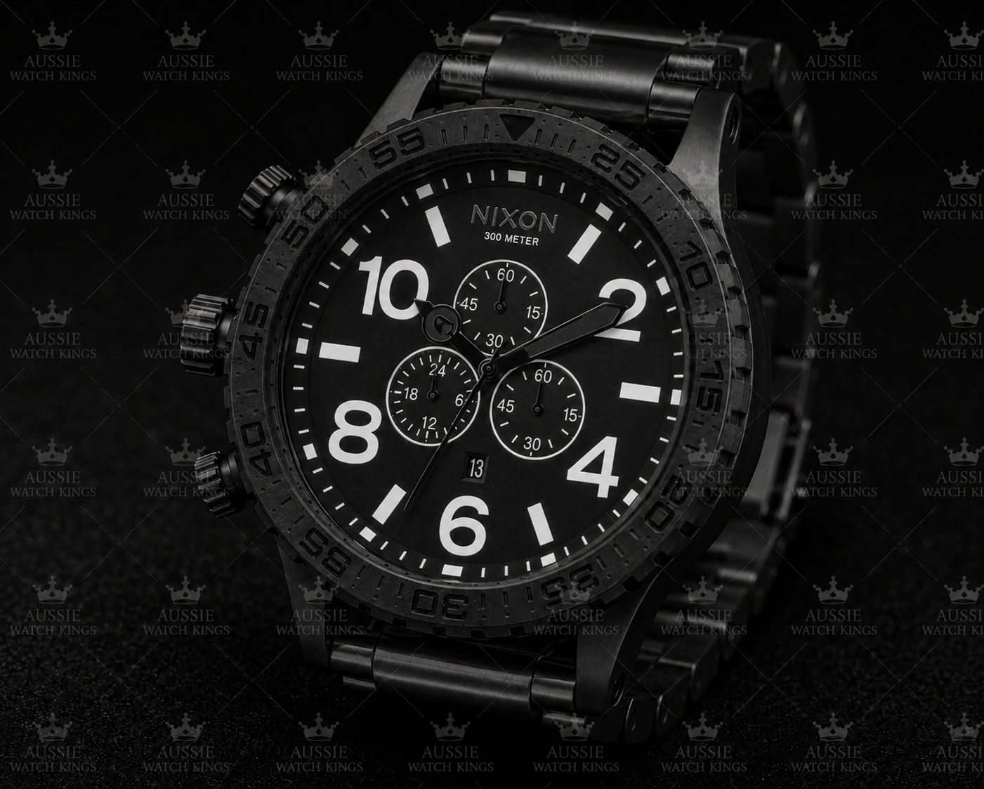 Nixon 51-30 Chrono Black White A083-001