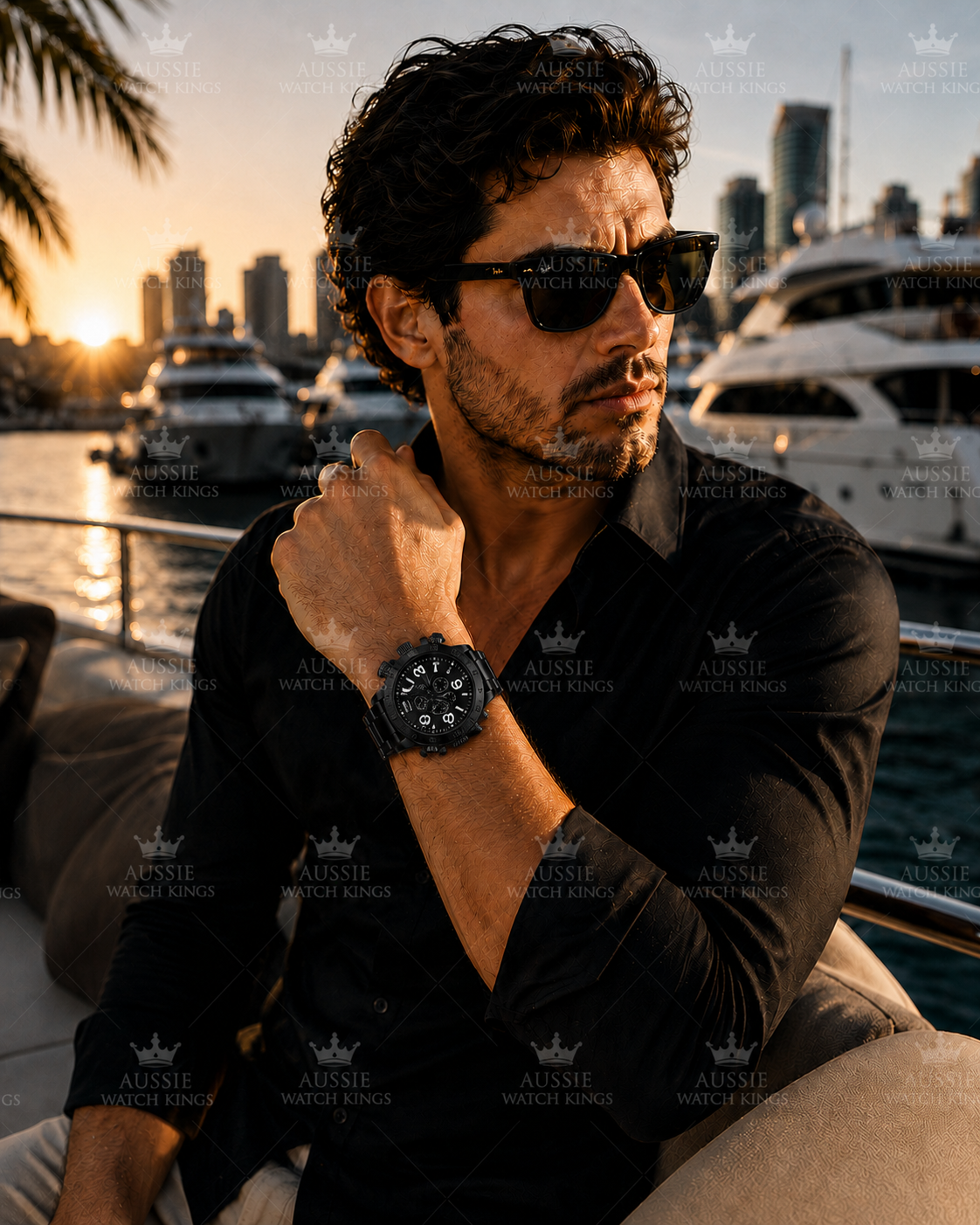 Nixon 51-30 Chrono Black White A083-001