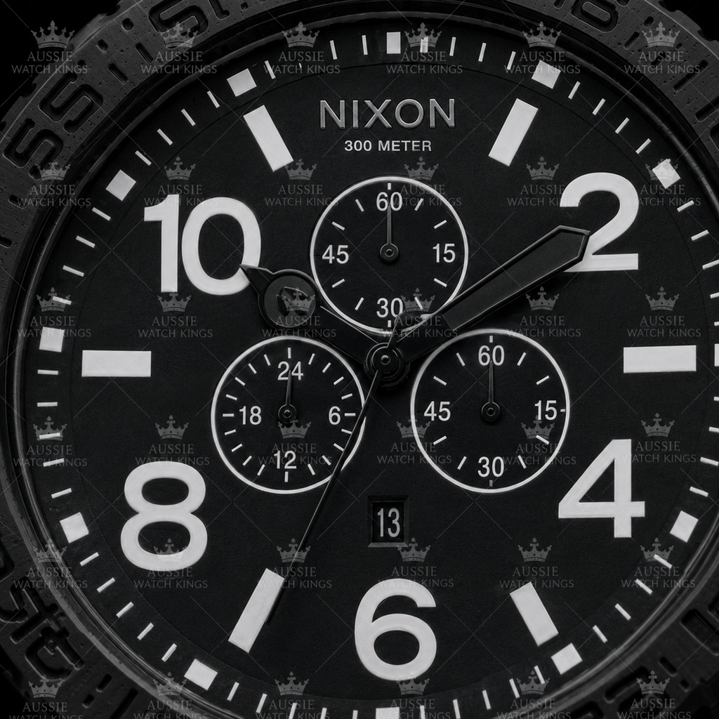 Nixon 51-30 Chrono Black White A083-001