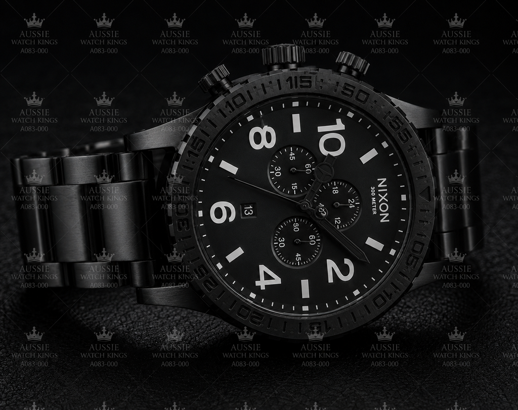 Nixon 51-30 Chrono Black White A083-001