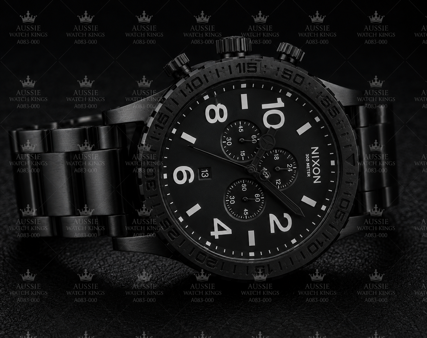 Nixon 51-30 Chrono Black White A083-001
