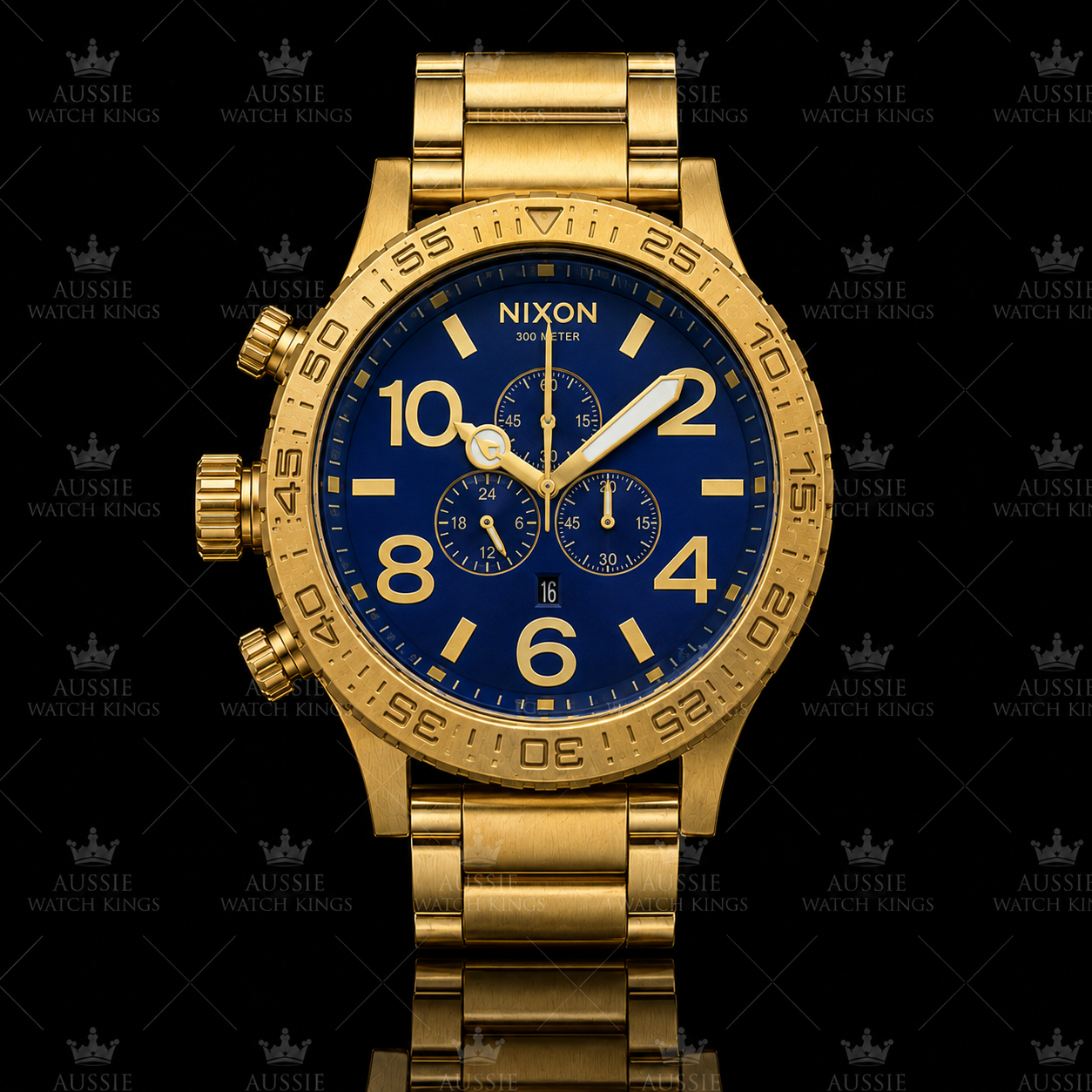 Nixon 51-30 Chrono Gold Blue A083-2735