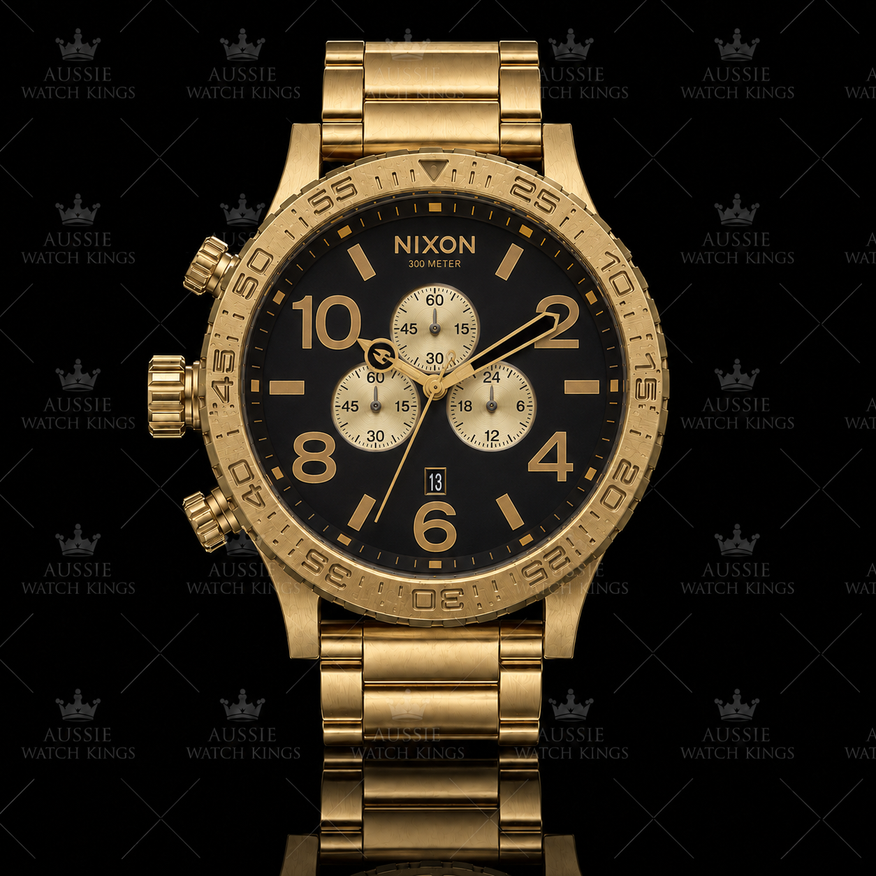 Nixon 51-30 Chrono Gold Black A083-510