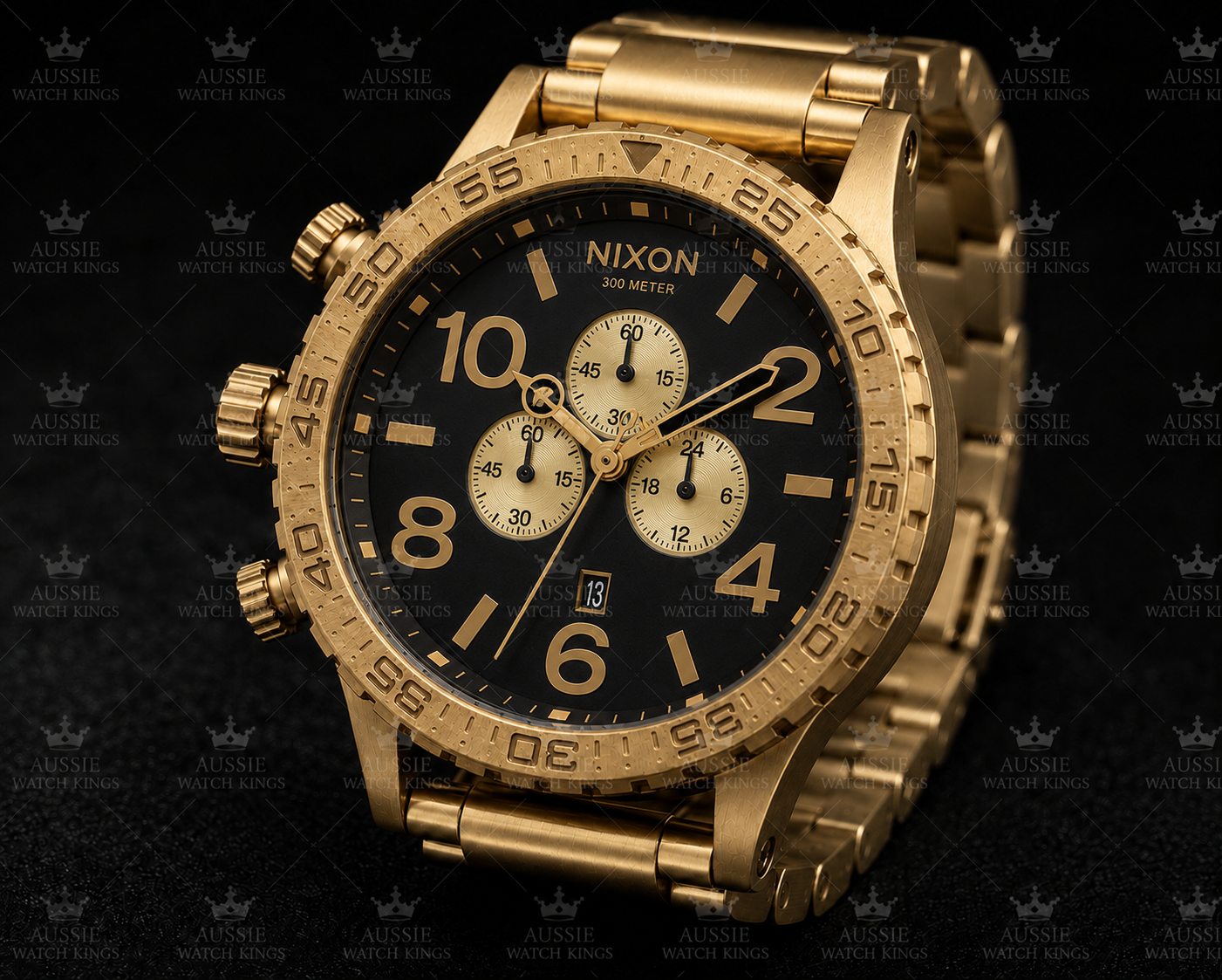 Nixon 51-30 Chrono Gold Black A083-510
