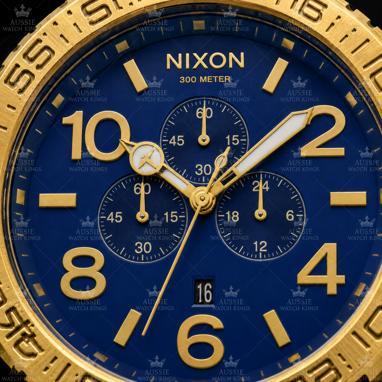 Nixon 51-30 Chrono Gold Blue A083-2735