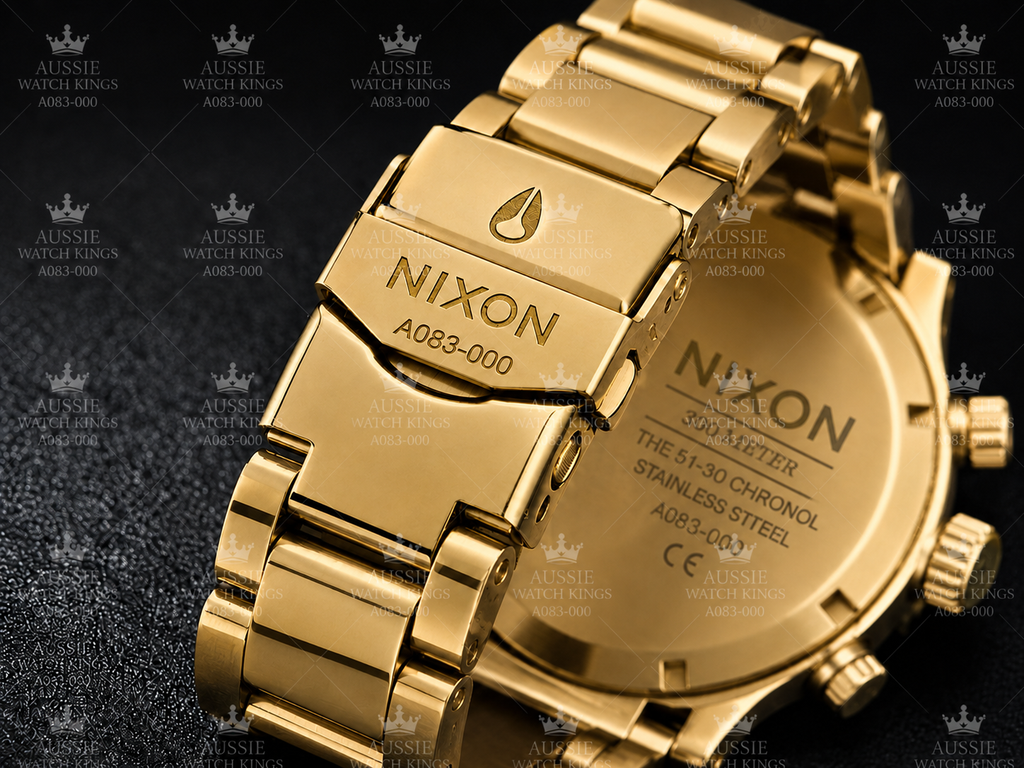 Nixon 51-30 Chrono Gold Blue A083-2735