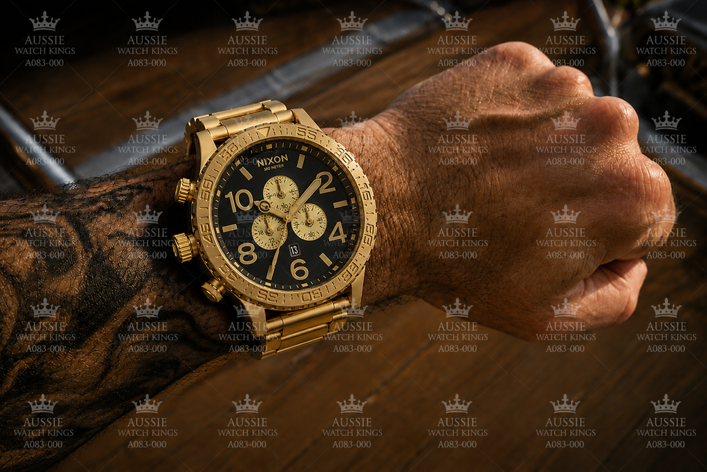 Nixon 51-30 Chrono Gold Black A083-510