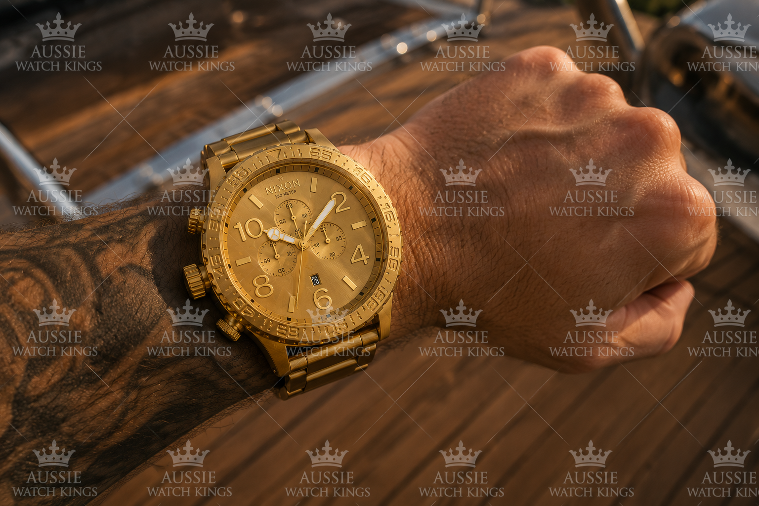 Nixon 51-30 Chrono All Gold A083-502