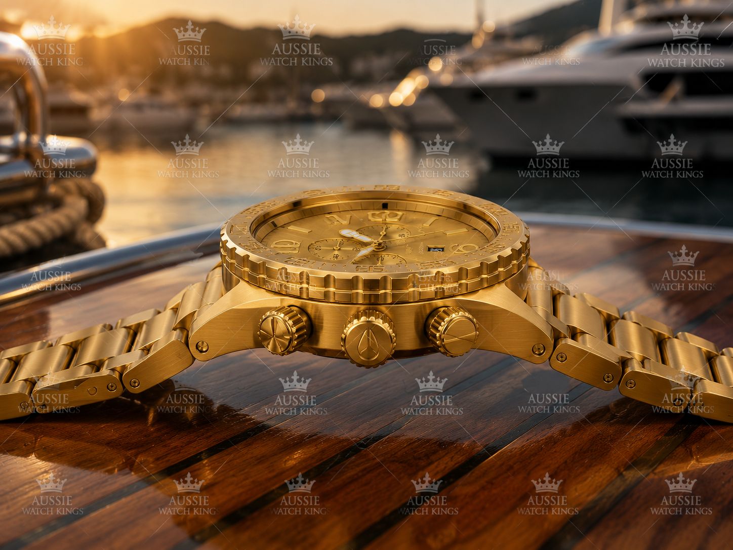 Nixon 51-30 Chrono All Gold A083-502