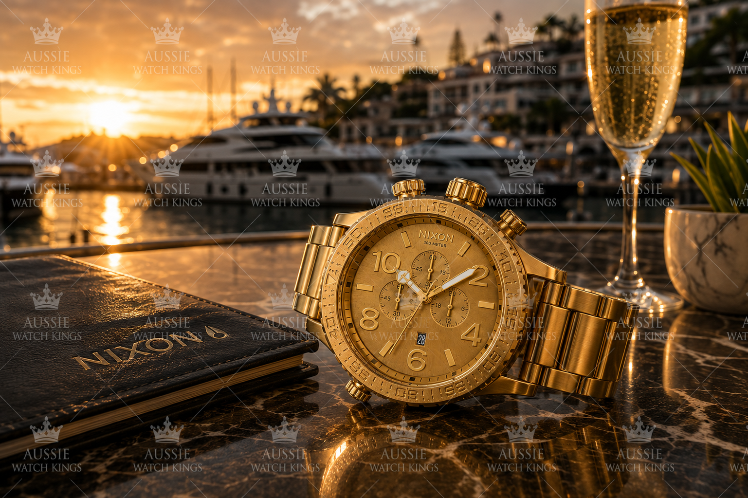 Nixon 51-30 Chrono All Gold A083-502
